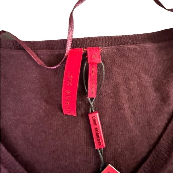 Love Scarlett Tunic Blouse Black Lace • NWT • Size: Medium - Picture 6 of 8